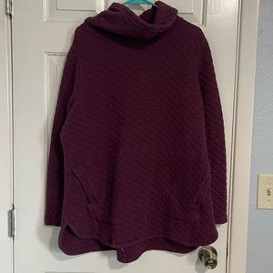 Duluth Quilted Cowl Neck Tunic